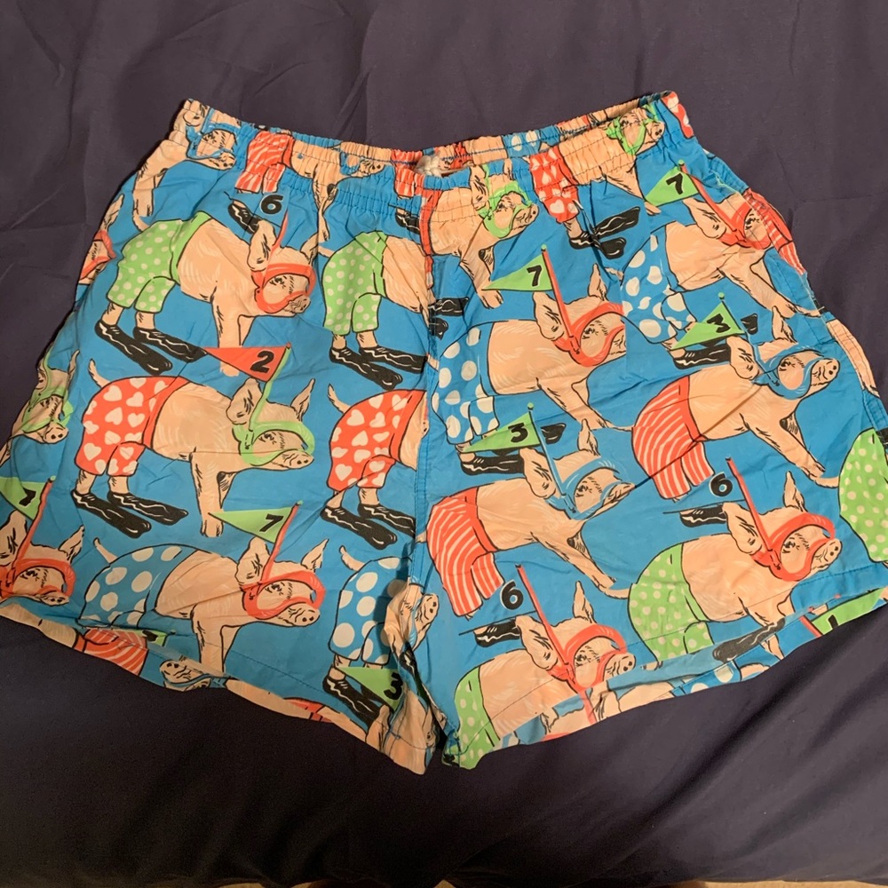Swimming pigs shorts